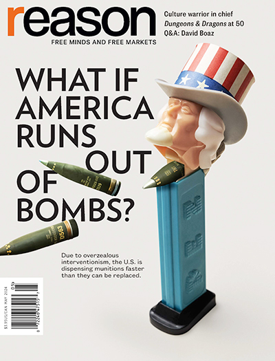 Reason magazine, May 2024 cover image